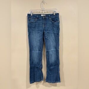 Banana Republic Bootcut Fit Jeans Women’s Blue Denim Petite Size 6/28